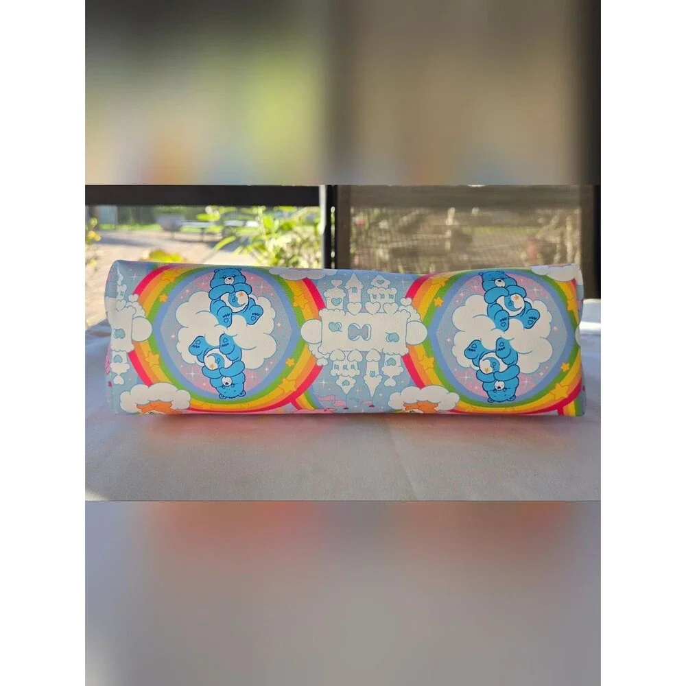 NWT Care Bears Rainbow Dreams Travel Pouch Large 12